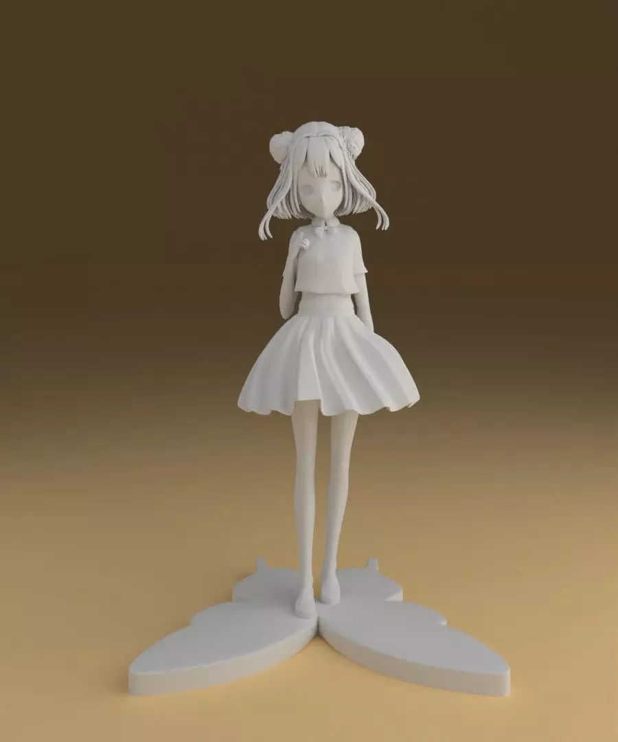 hololive uruha 3D print model