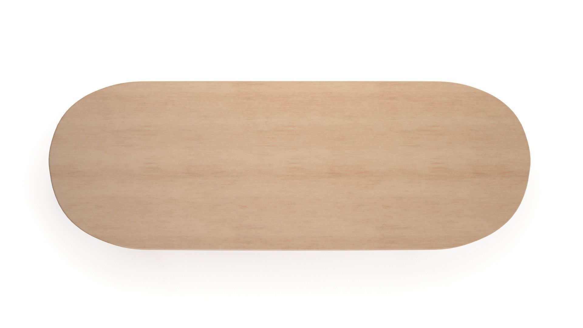 Breakfast table in light oak 3D model_10