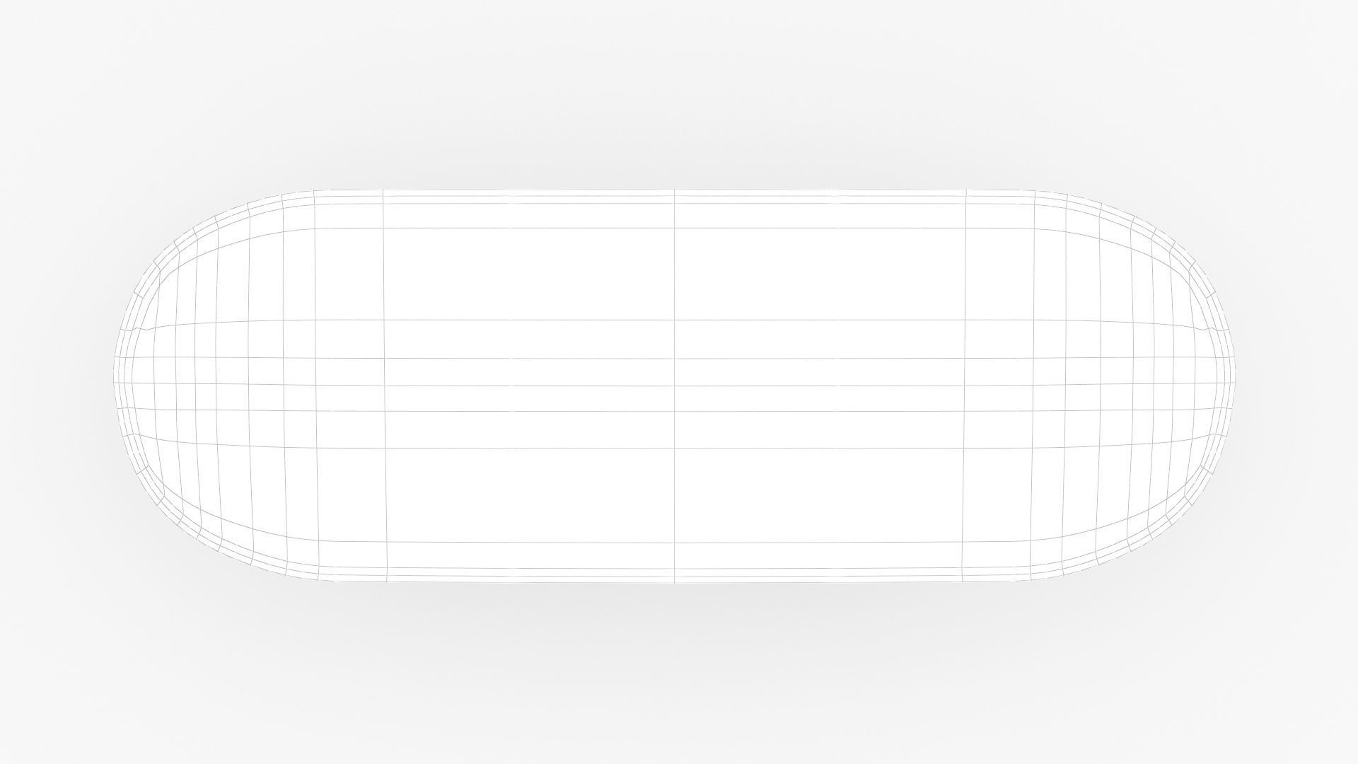 Breakfast table in light oak 3D model_11