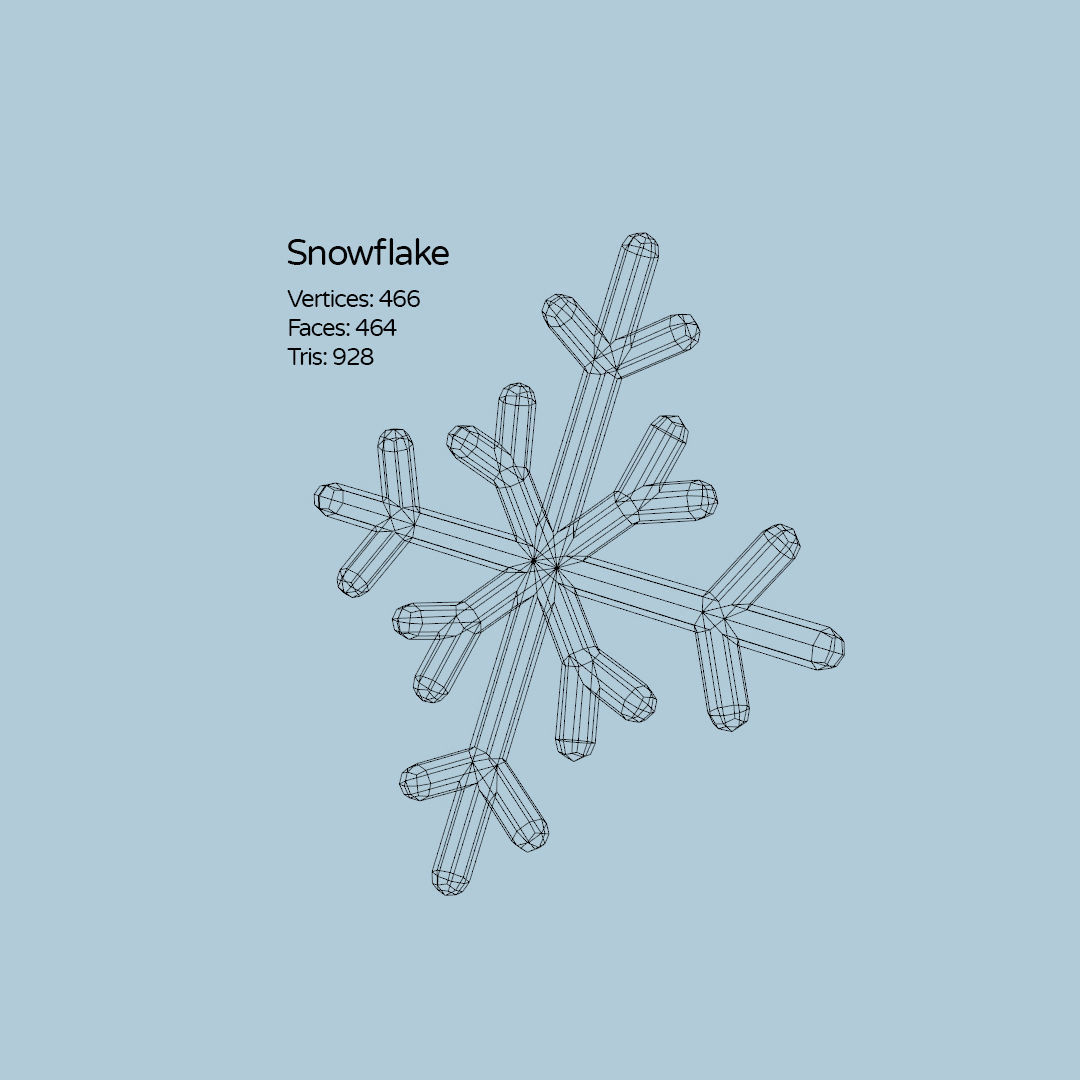 Stylized Cartoon Christmas Collection 3D model_13