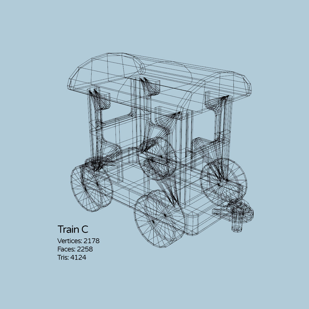 Stylized Cartoon Christmas Collection 3D model_18