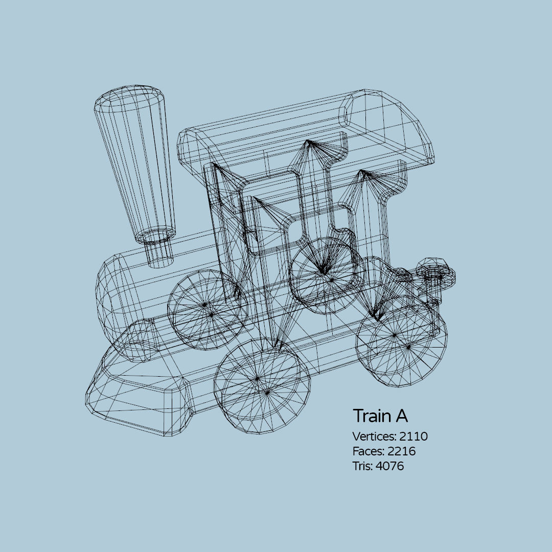 Stylized Cartoon Christmas Collection 3D model_16