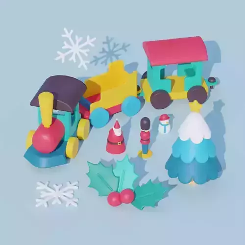 Stylized Cartoon Christmas Collection