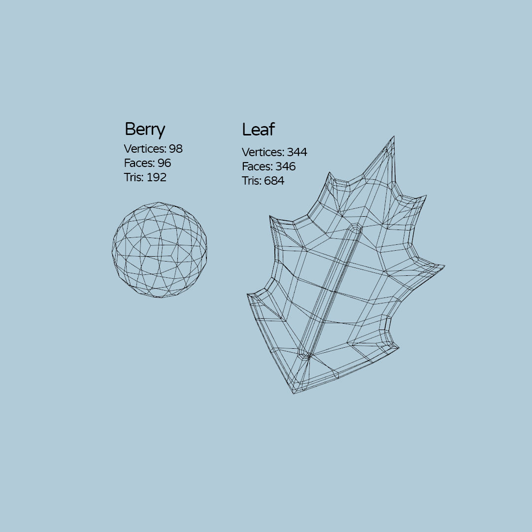 Stylized Cartoon Christmas Collection 3D model_11