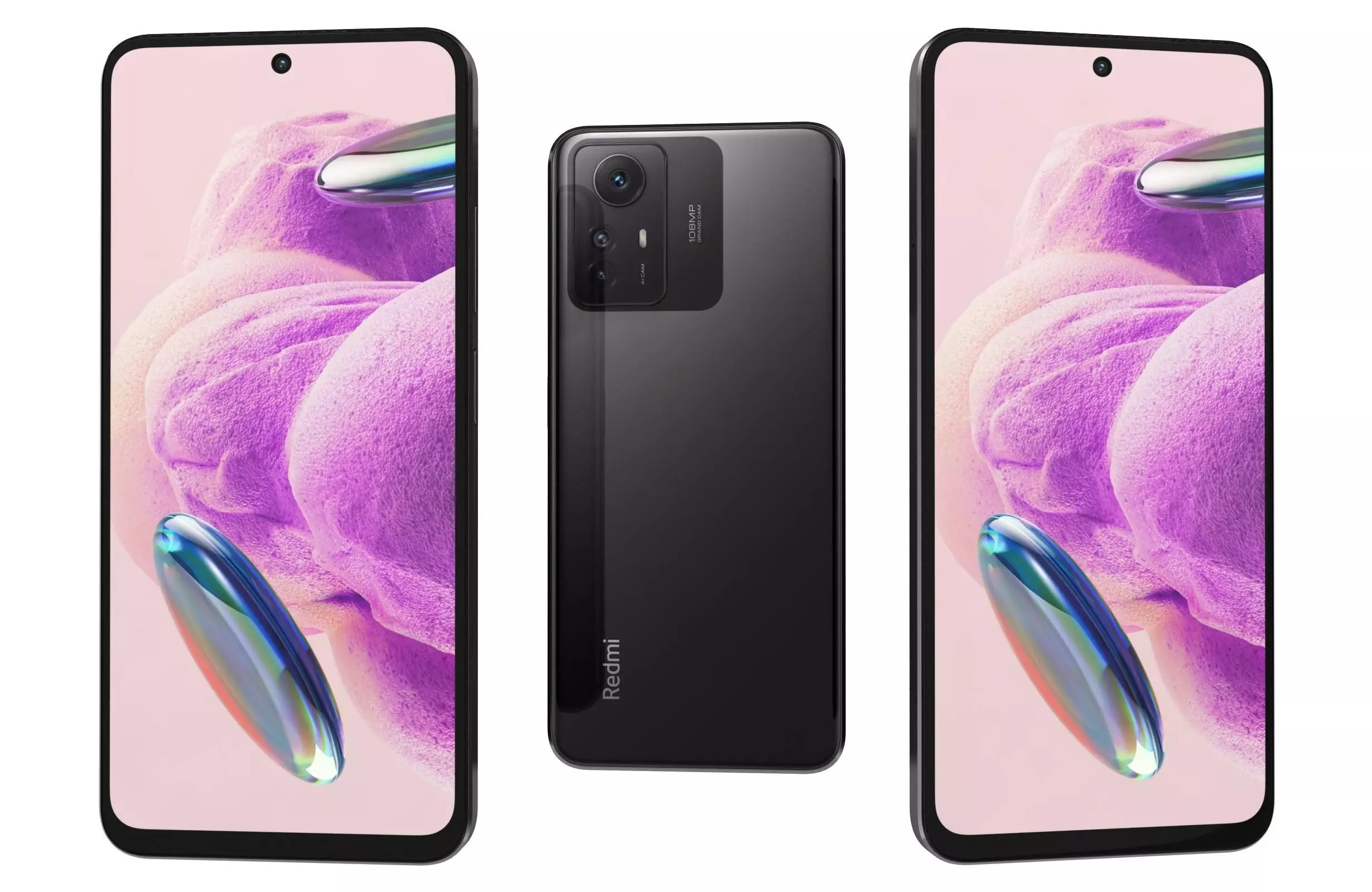 Xiaomi Redmi Note 12S Black 3D model_0