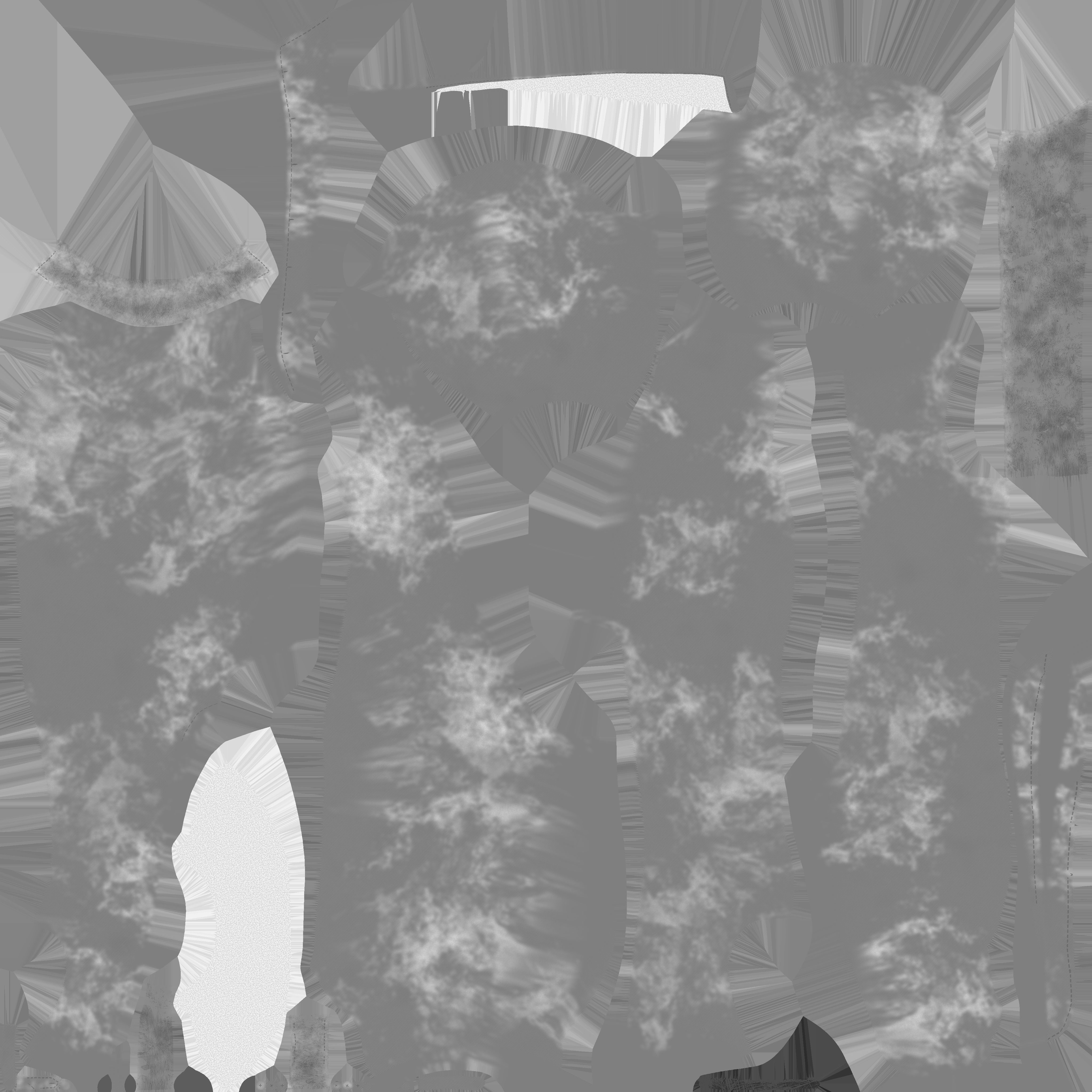 Old Vintage Green Pilot Uniform Low-poly 3D model_11