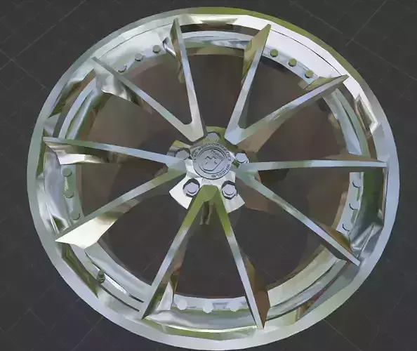 HRE S204 S2 Series Wheels Rims 3D Print Ready Model