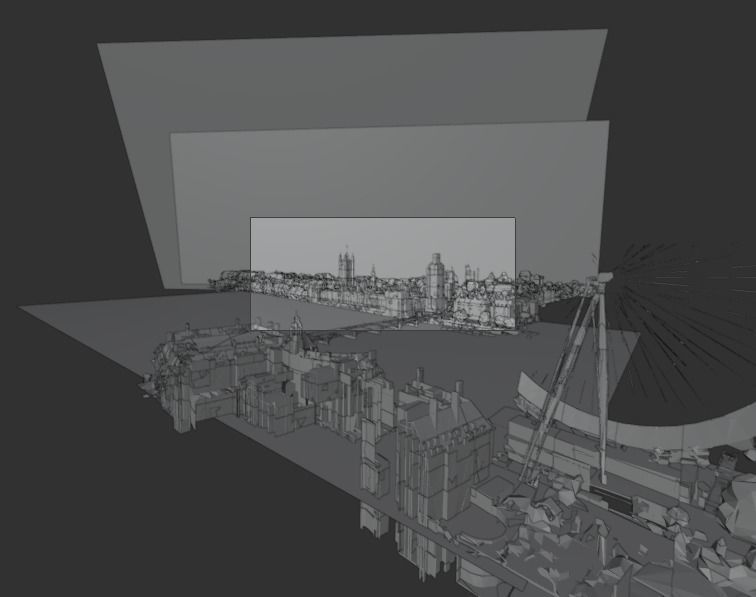 Big Ben London Low-poly 3D model_3