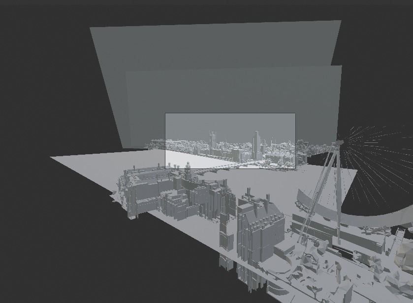 Big Ben London Low-poly 3D model_4