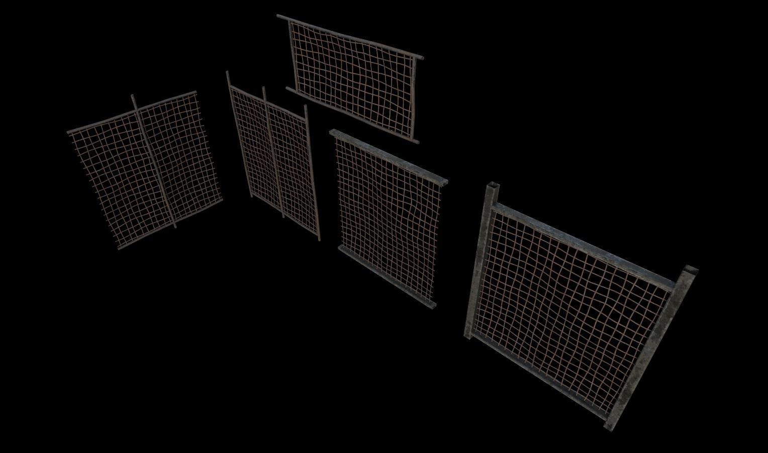 Industrial Props Pack 3 Low-poly 3D model_7