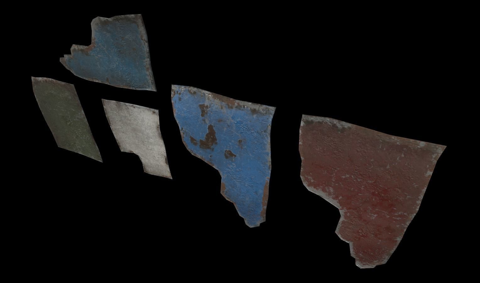 Industrial Props Pack 3 Low-poly 3D model_19