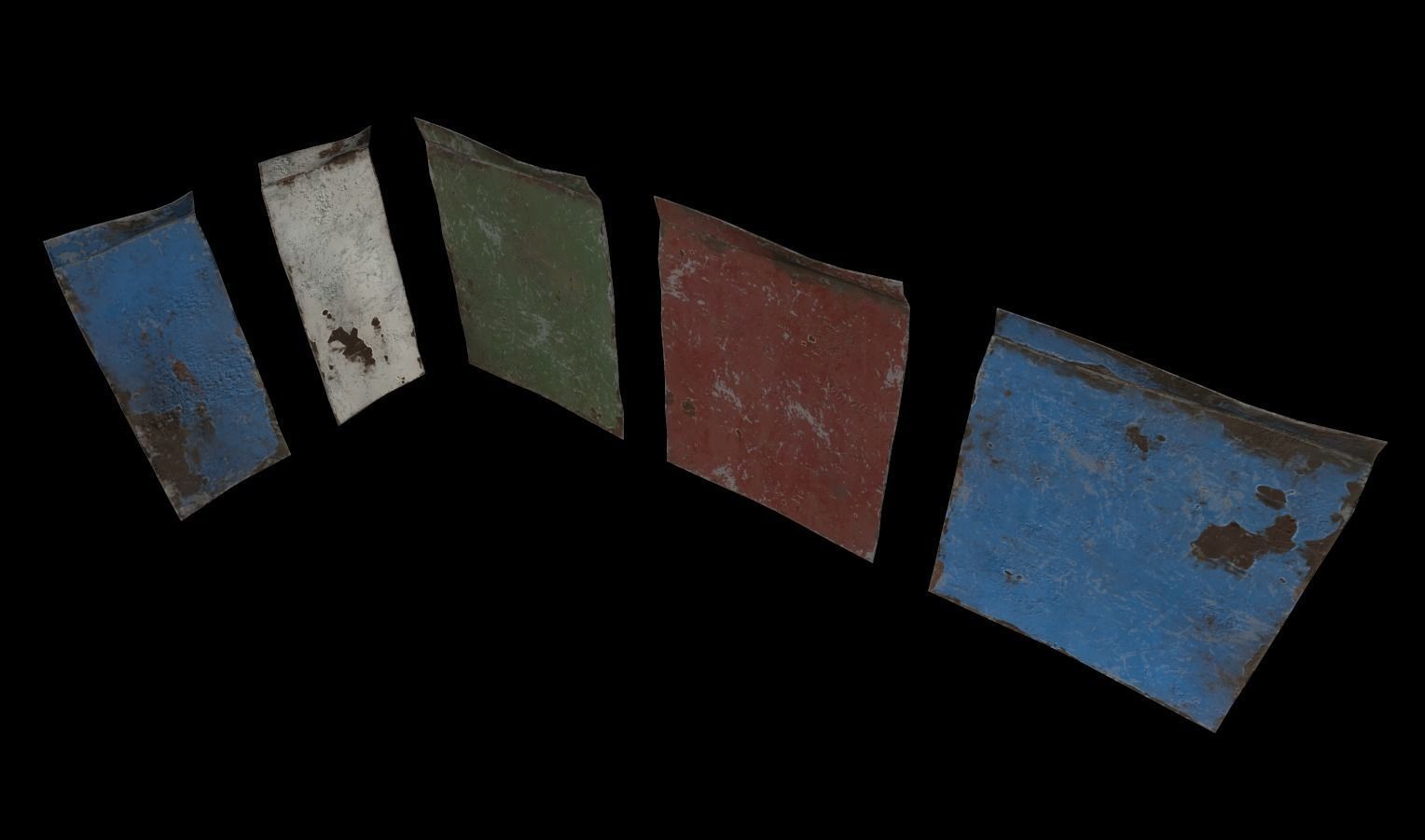 Industrial Props Pack 3 Low-poly 3D model_17