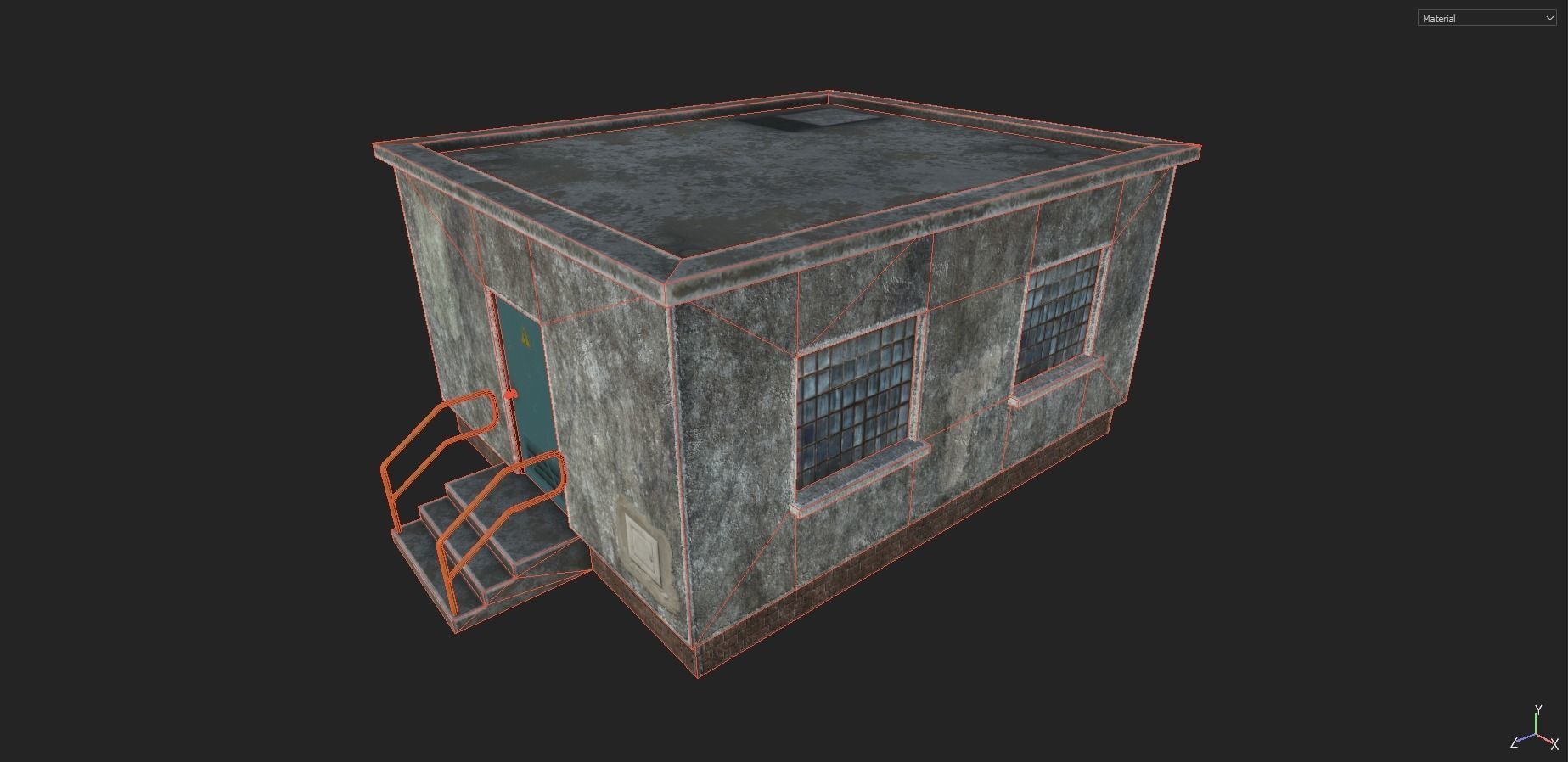 Industrial Props Pack 3 Low-poly 3D model_26