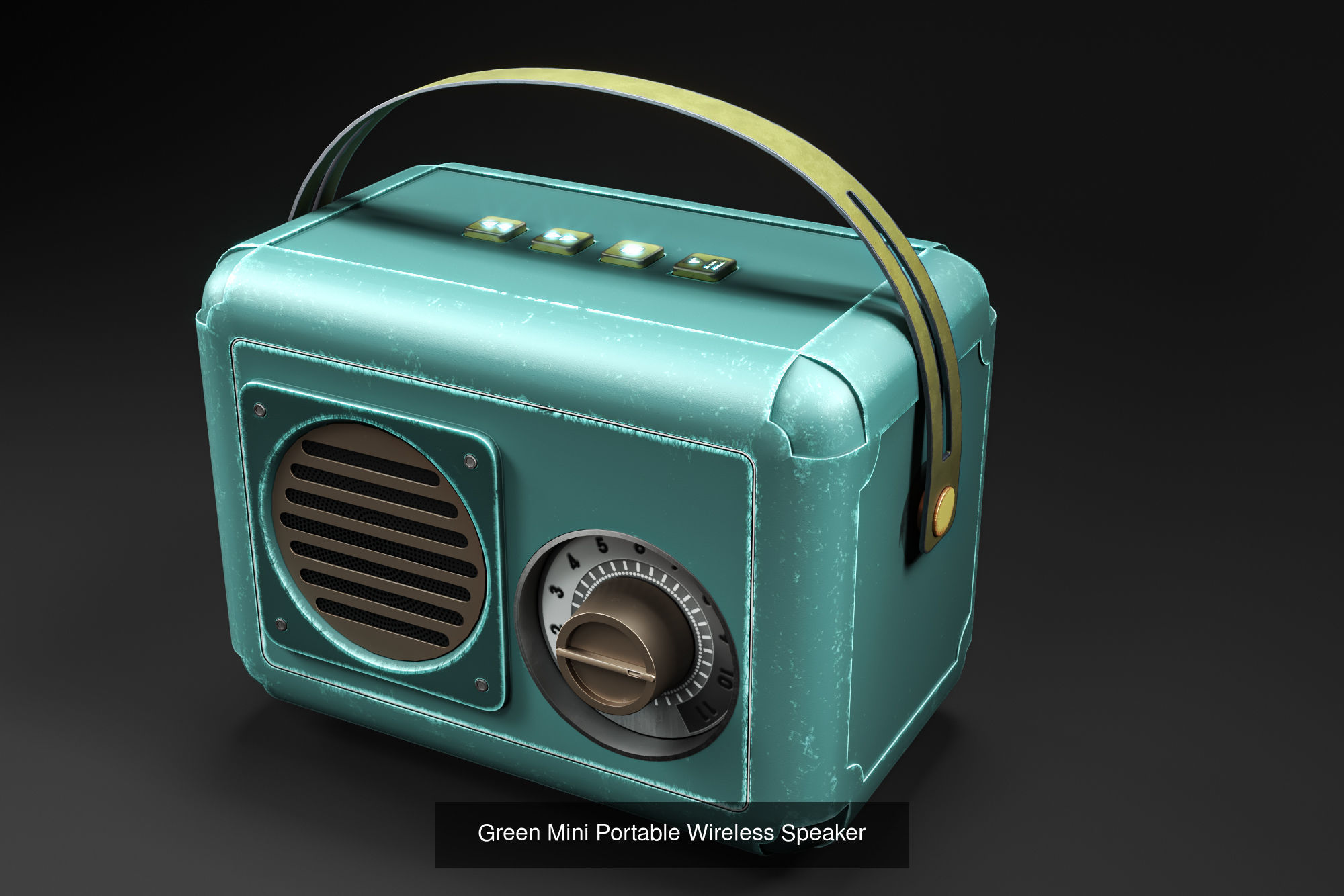 5 Audio Devices 3D Model Collection_2