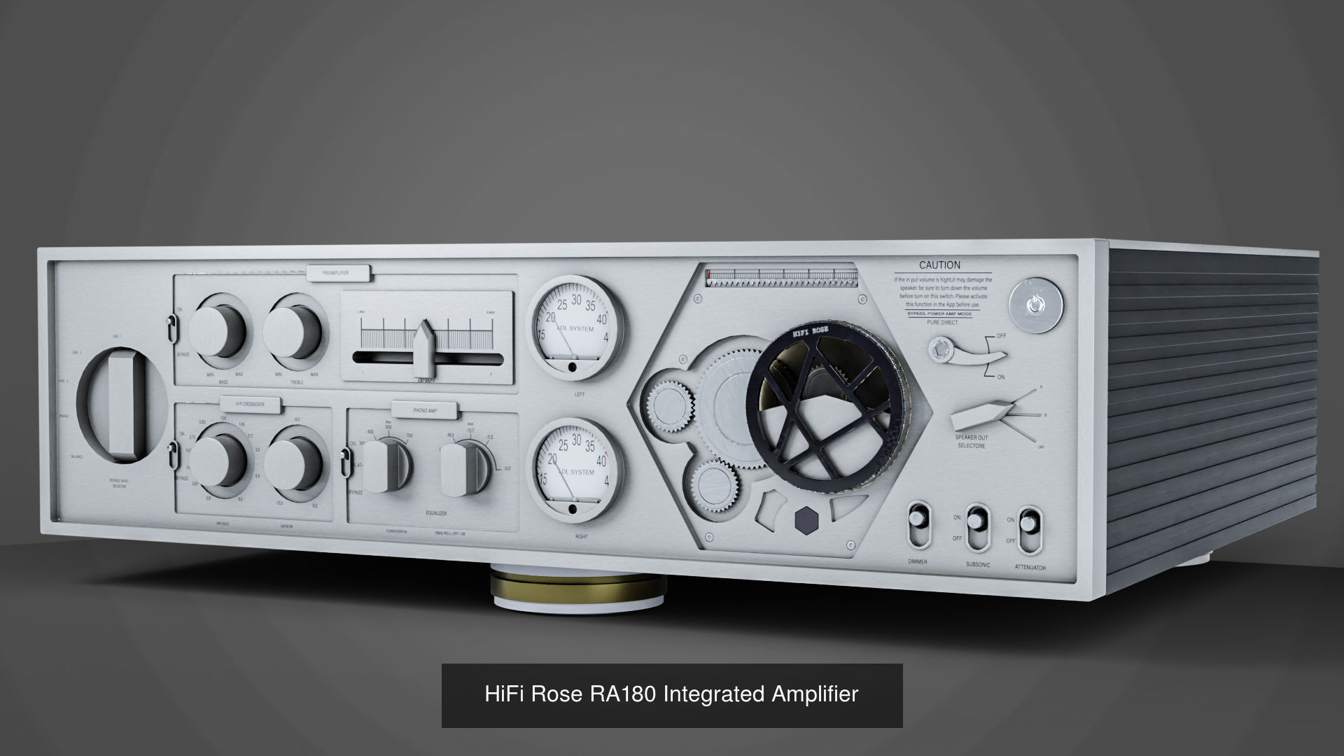 5 Audio Devices 3D Model Collection_6