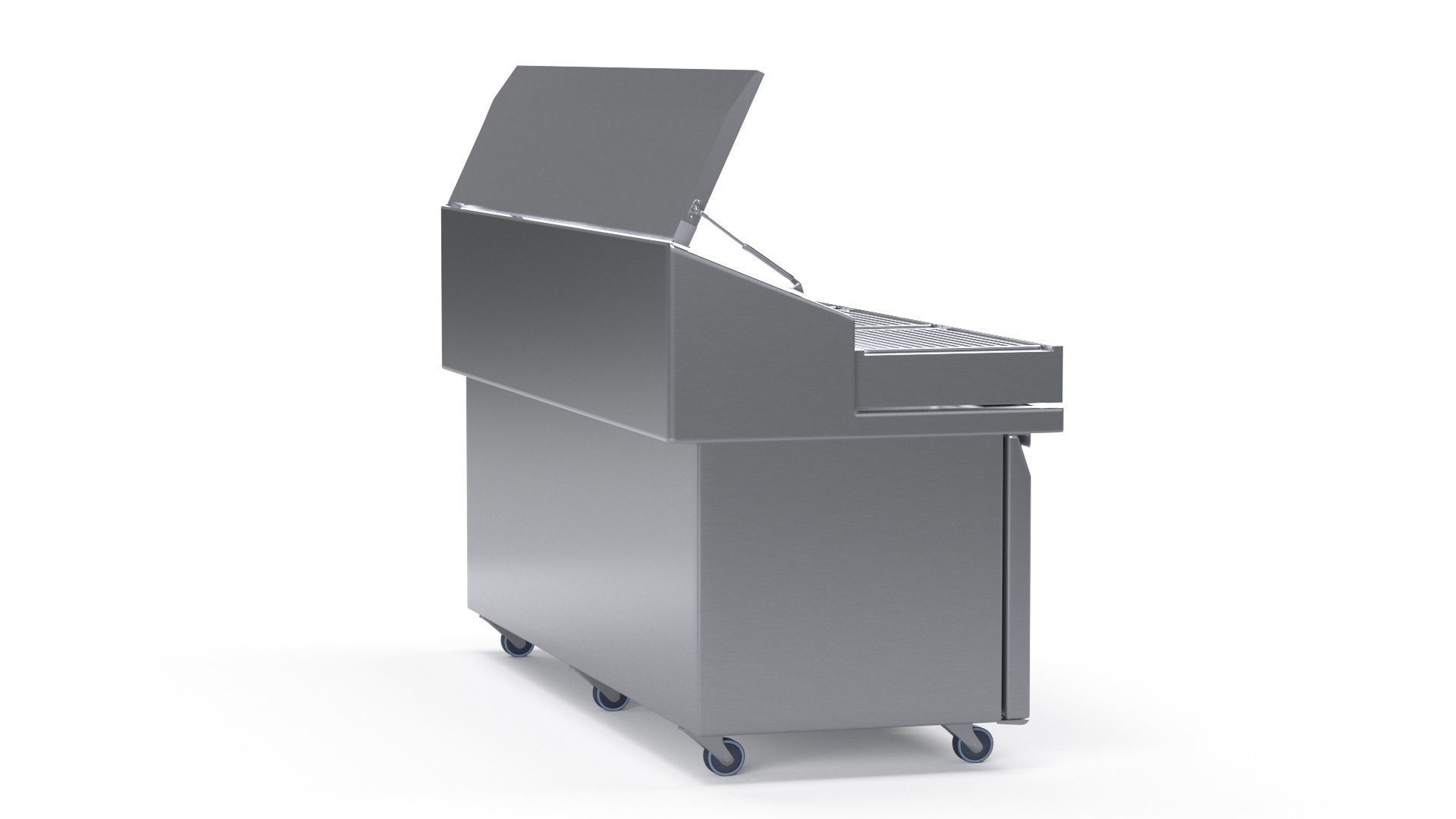 U-Line Pizza Prep Table Refrigerators Ucpt588-Ss61A 3D model_19