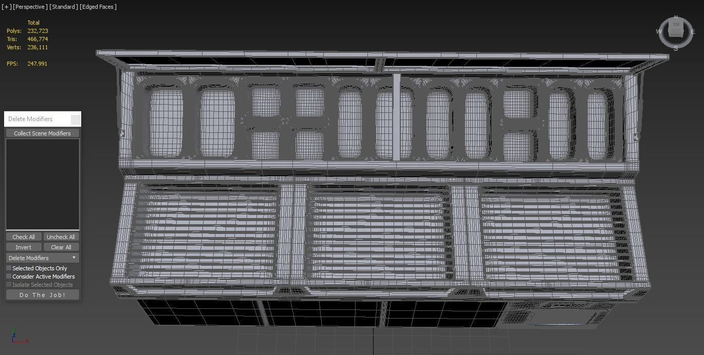 U-Line Pizza Prep Table Refrigerators Ucpt588-Ss61A 3D model_4