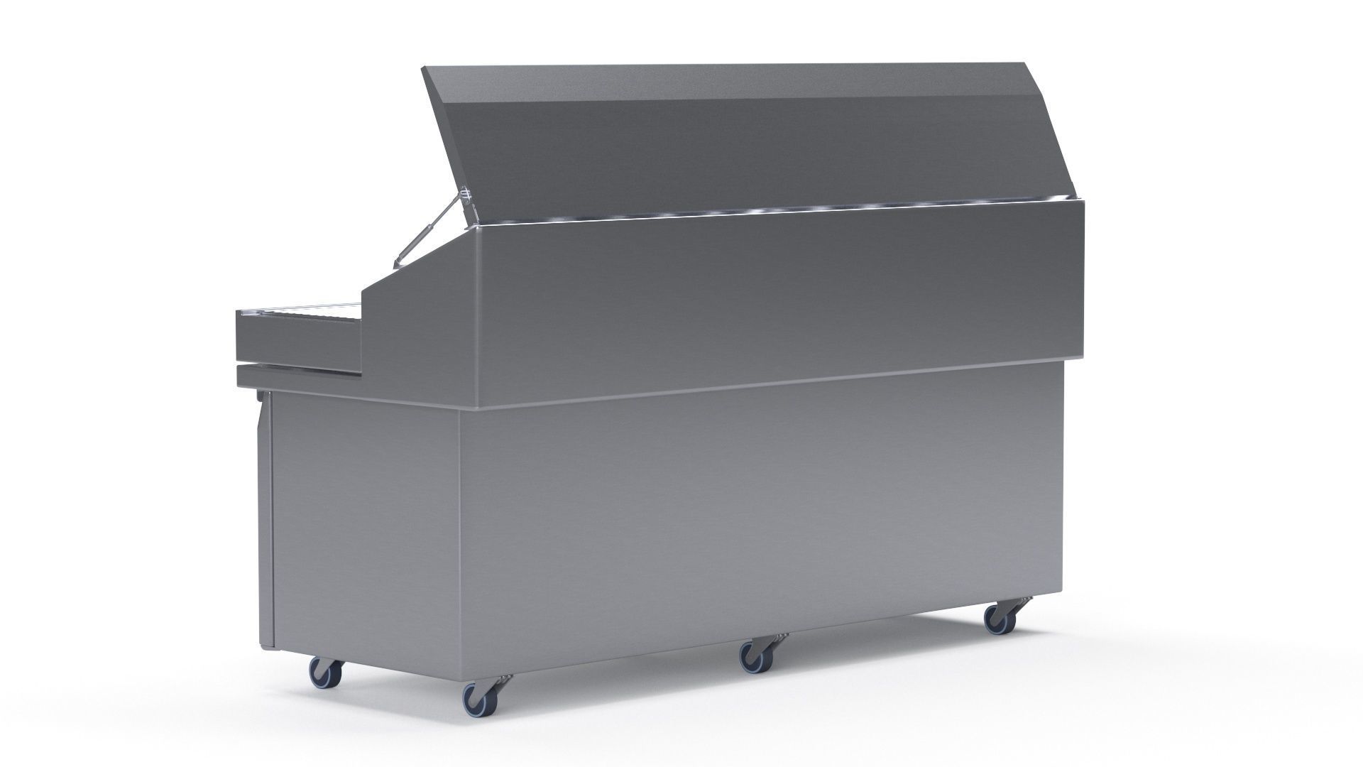 U-Line Pizza Prep Table Refrigerators Ucpt588-Ss61A 3D model_23