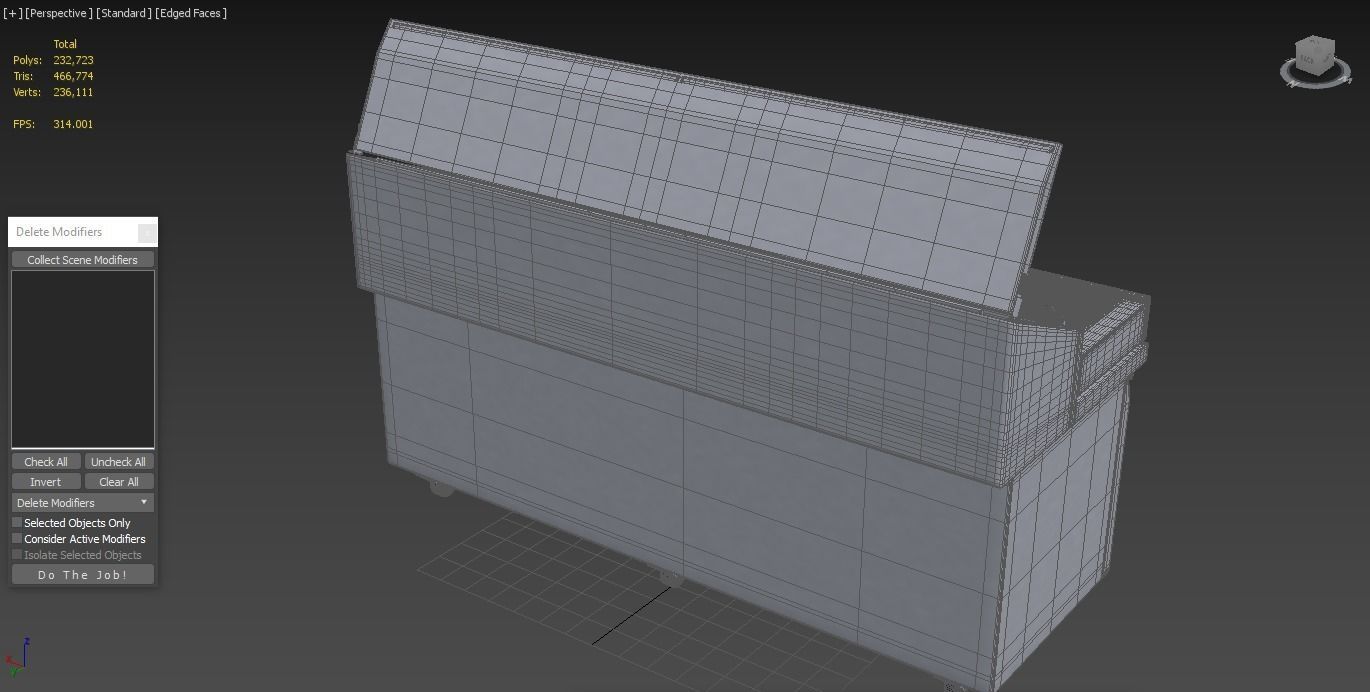 U-Line Pizza Prep Table Refrigerators Ucpt588-Ss61A 3D model_3
