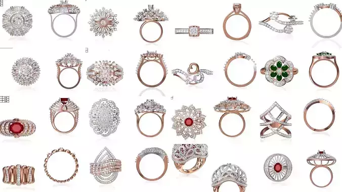 507 Women Wedding Engagement Rings