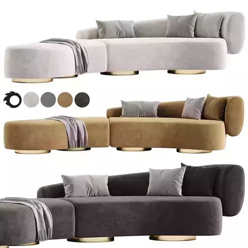 Repose chaise sofa by OKHA