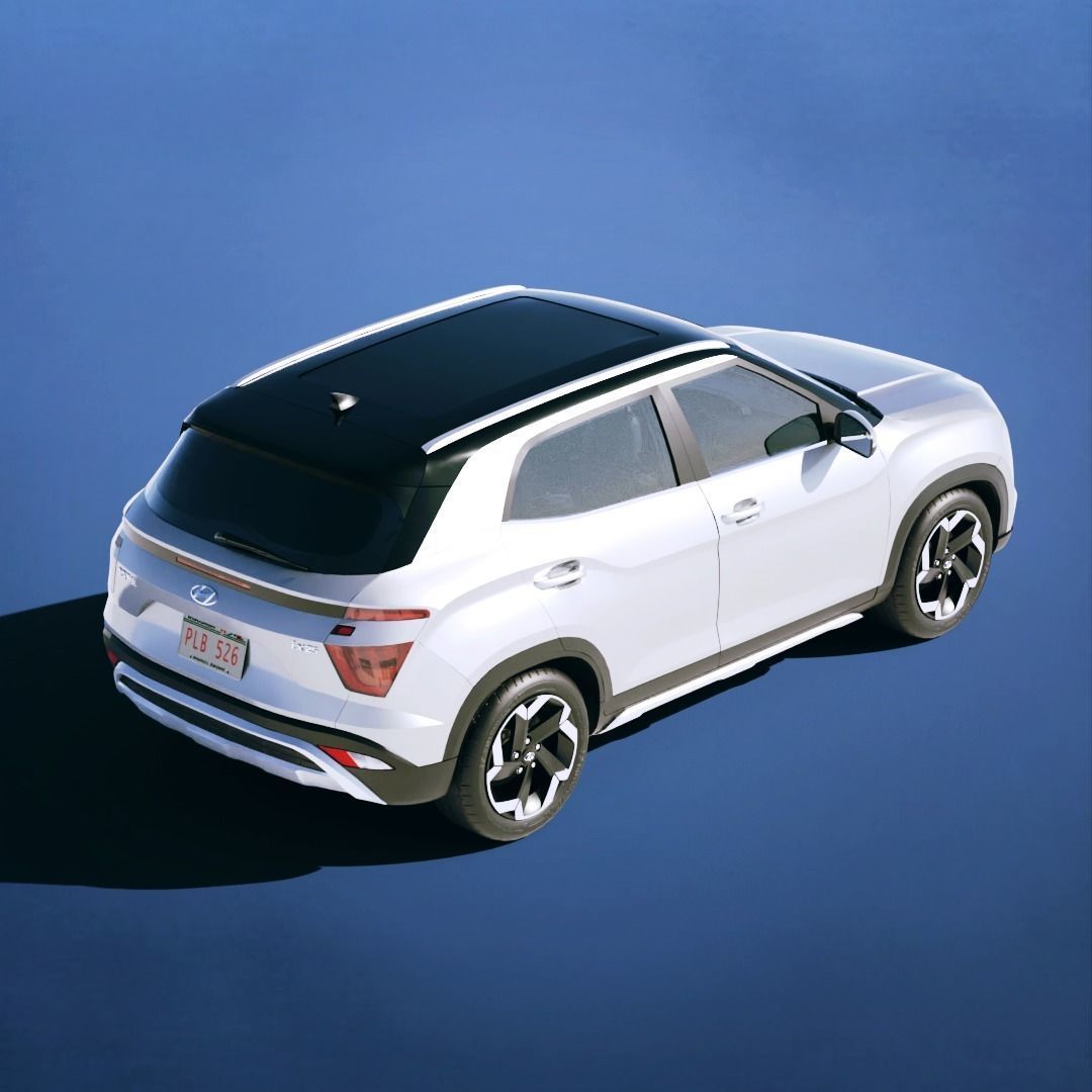 Hyundai ix25 2020 Low-poly 3D model_2