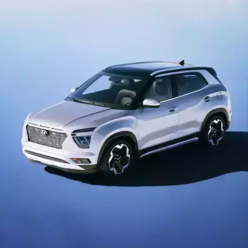 Hyundai ix25 2020 Low-poly 3D model
