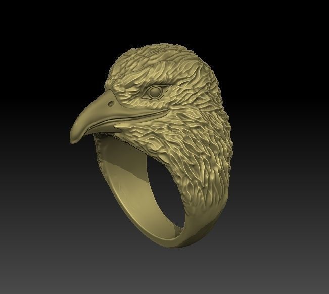 eagle 3D print model_2