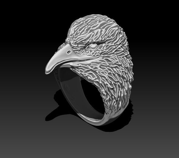 eagle 3D print model_1