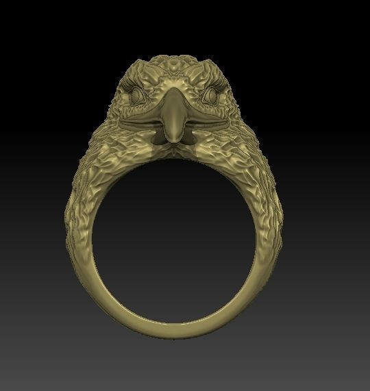 eagle 3D print model_3