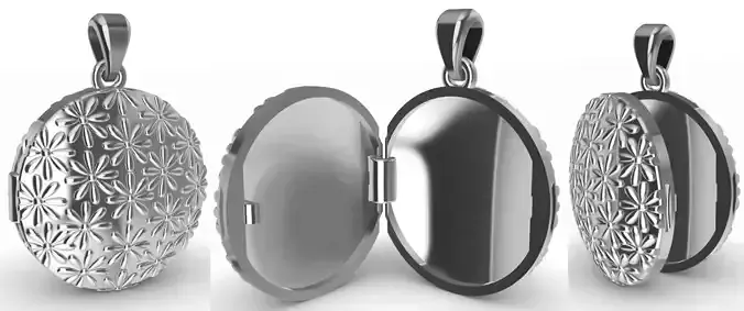 Flower Reliquary Relicario Photo Holder