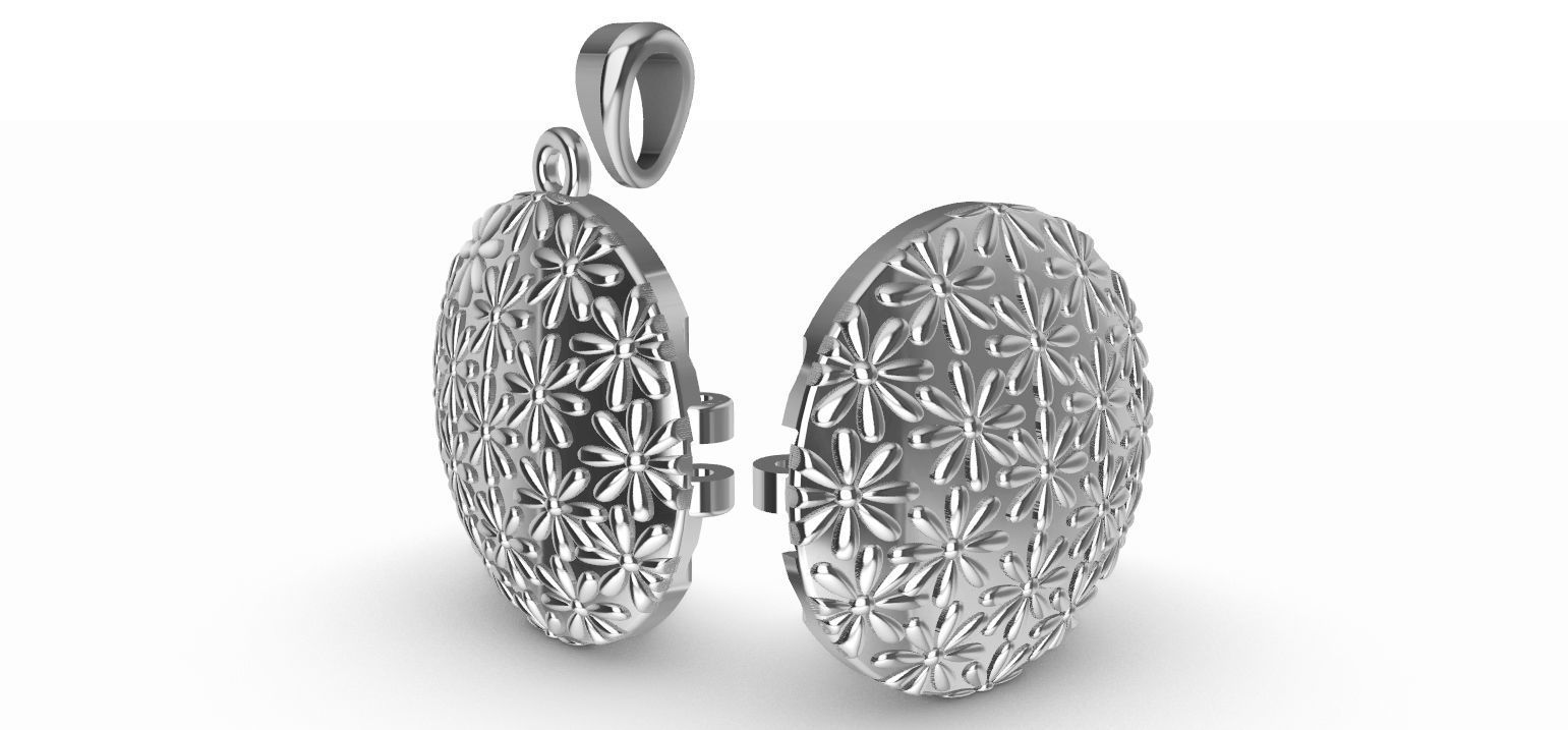 Flower Reliquary Relicario Photo Holder 3D model 3D printable | CGTrader