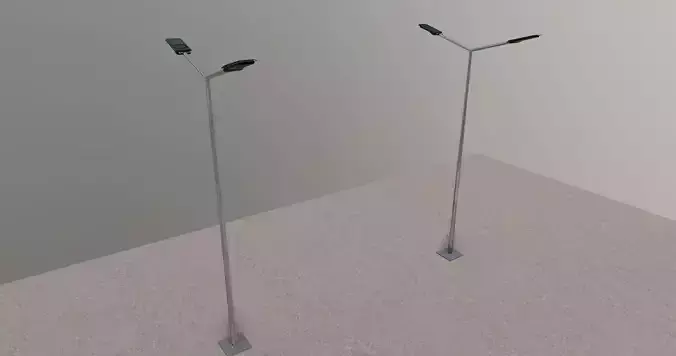 5 Meter Octogonal Lighting Pole -Double Consol