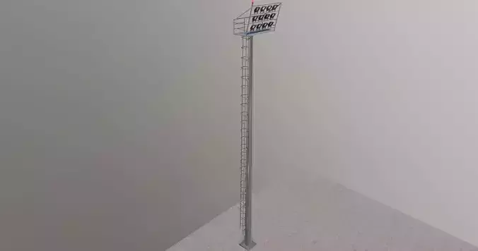 20 Meter Polygonal Projector Pole