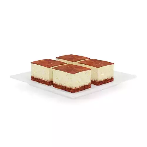 Four Pieces of Cheesecake