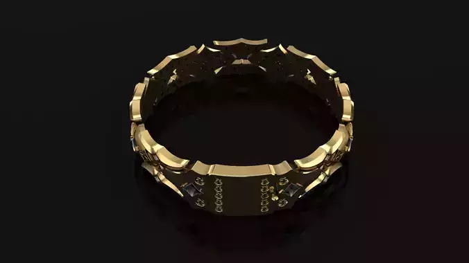3D Model of braclet for men