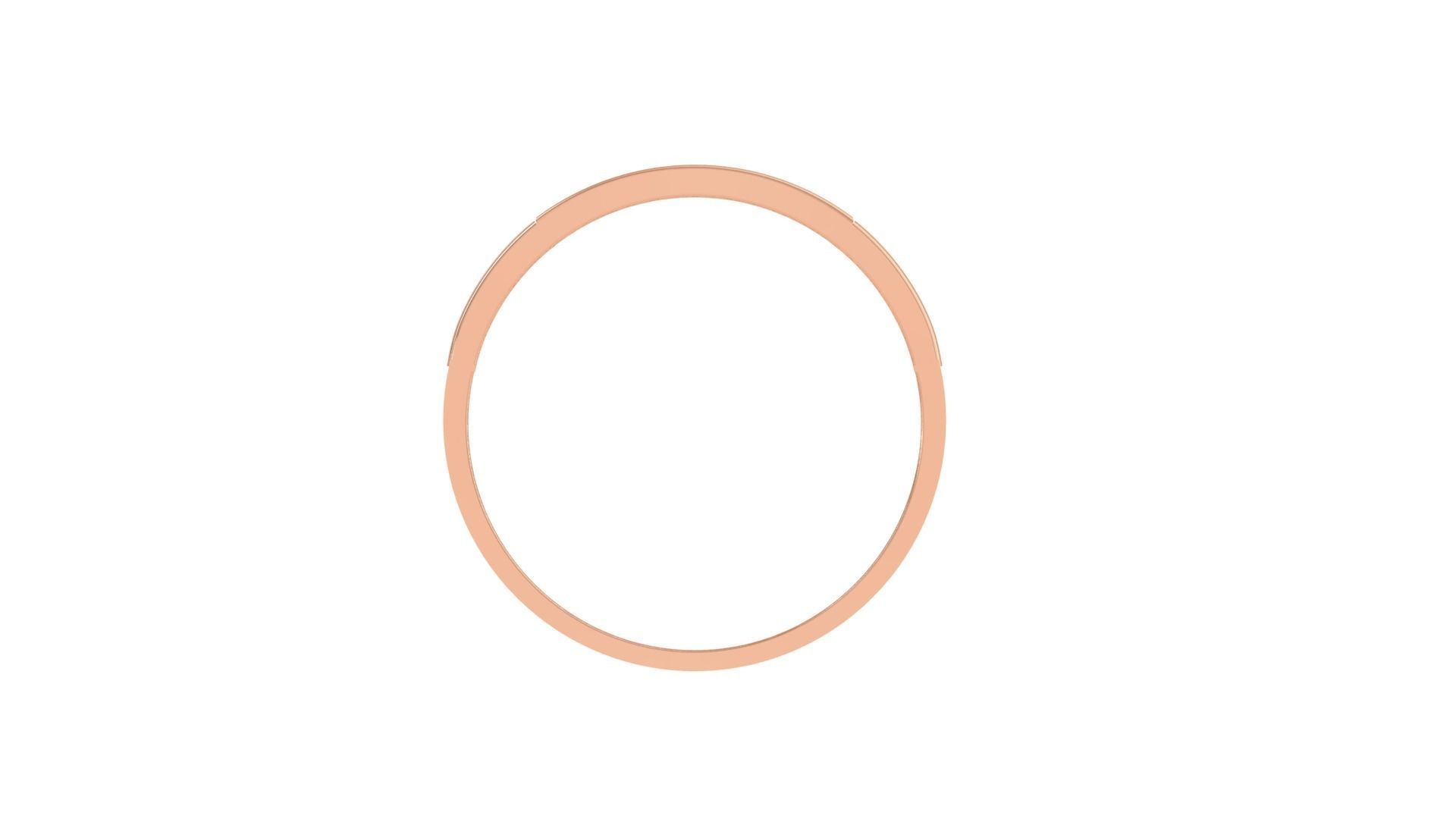 Minimalist Light wt Diamond Women ring 3dm stl obj gltf glb 3mf  3D print model_14