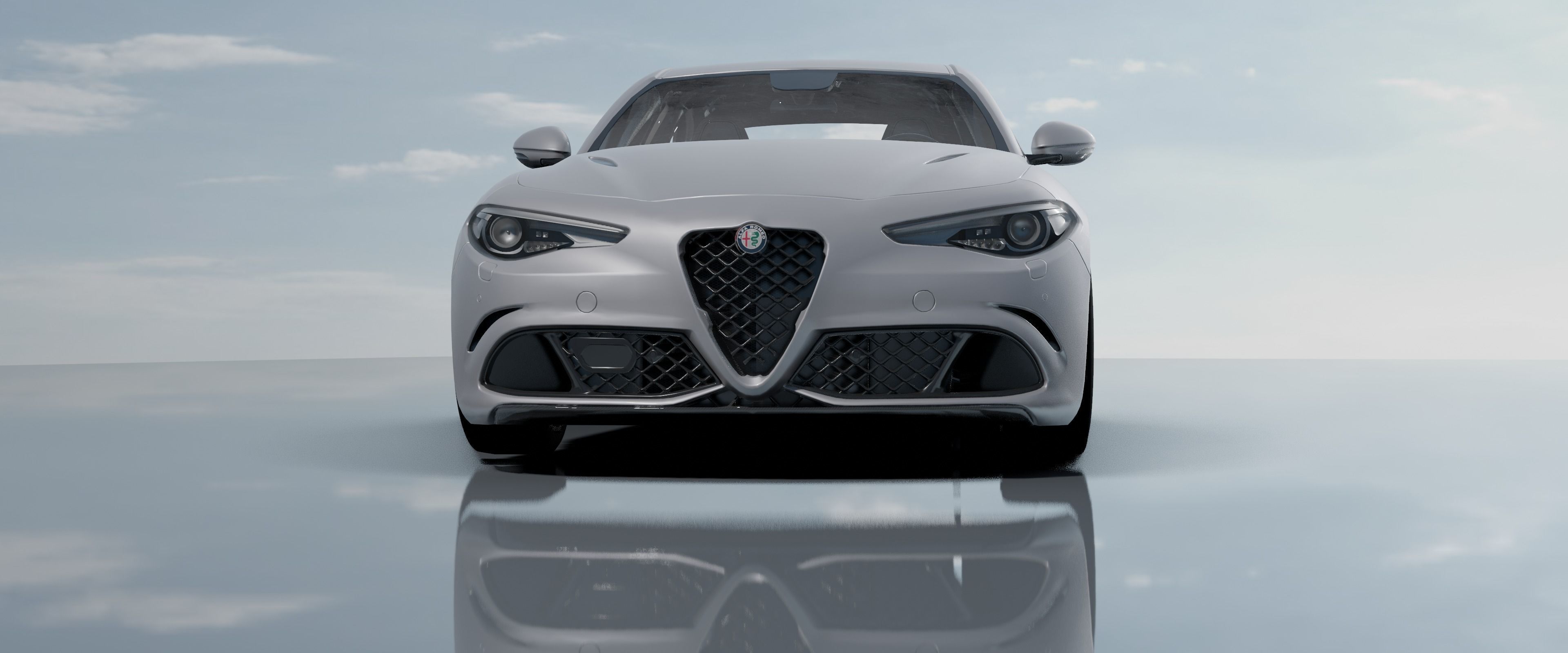 Alfa Romeo Giulia Quadrifoglio- Photorealistic Low-poly 3D model_43