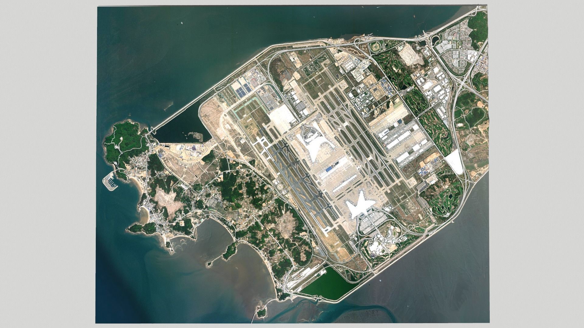 Incheon International Airport Seoul South Korea 3D model_10