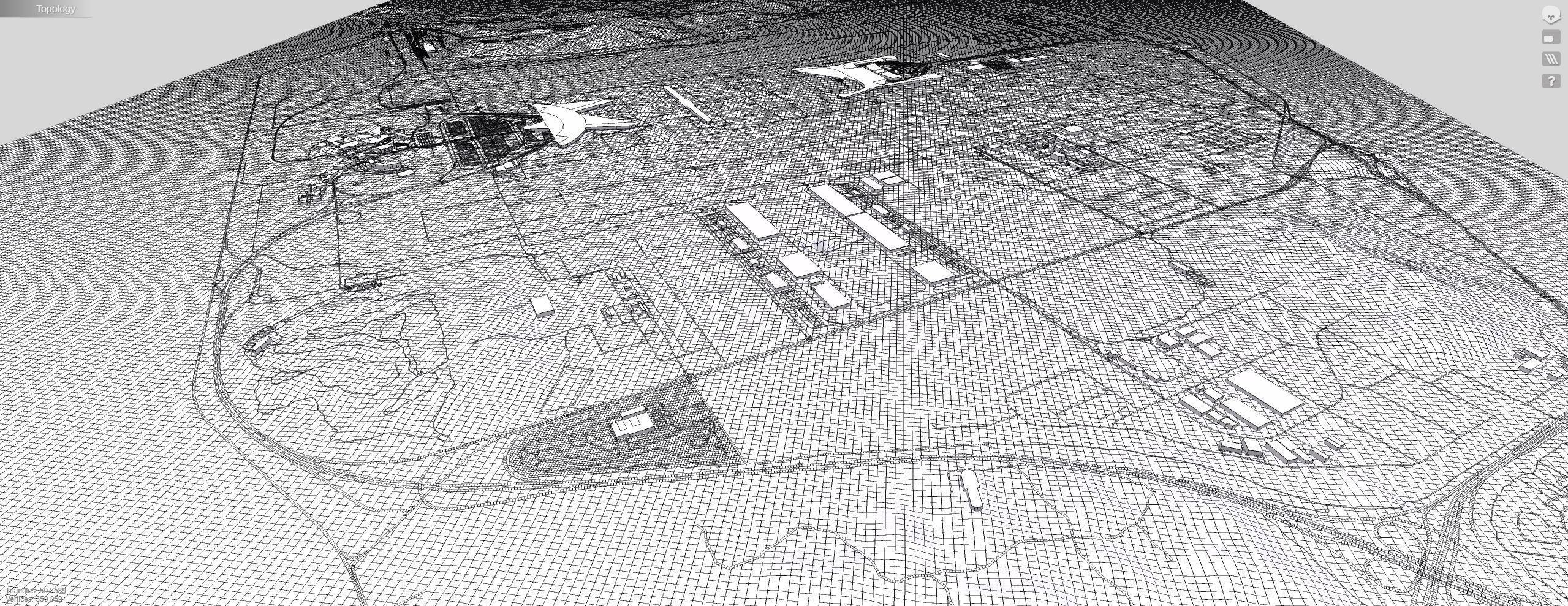 Incheon International Airport Seoul South Korea 3D model_14