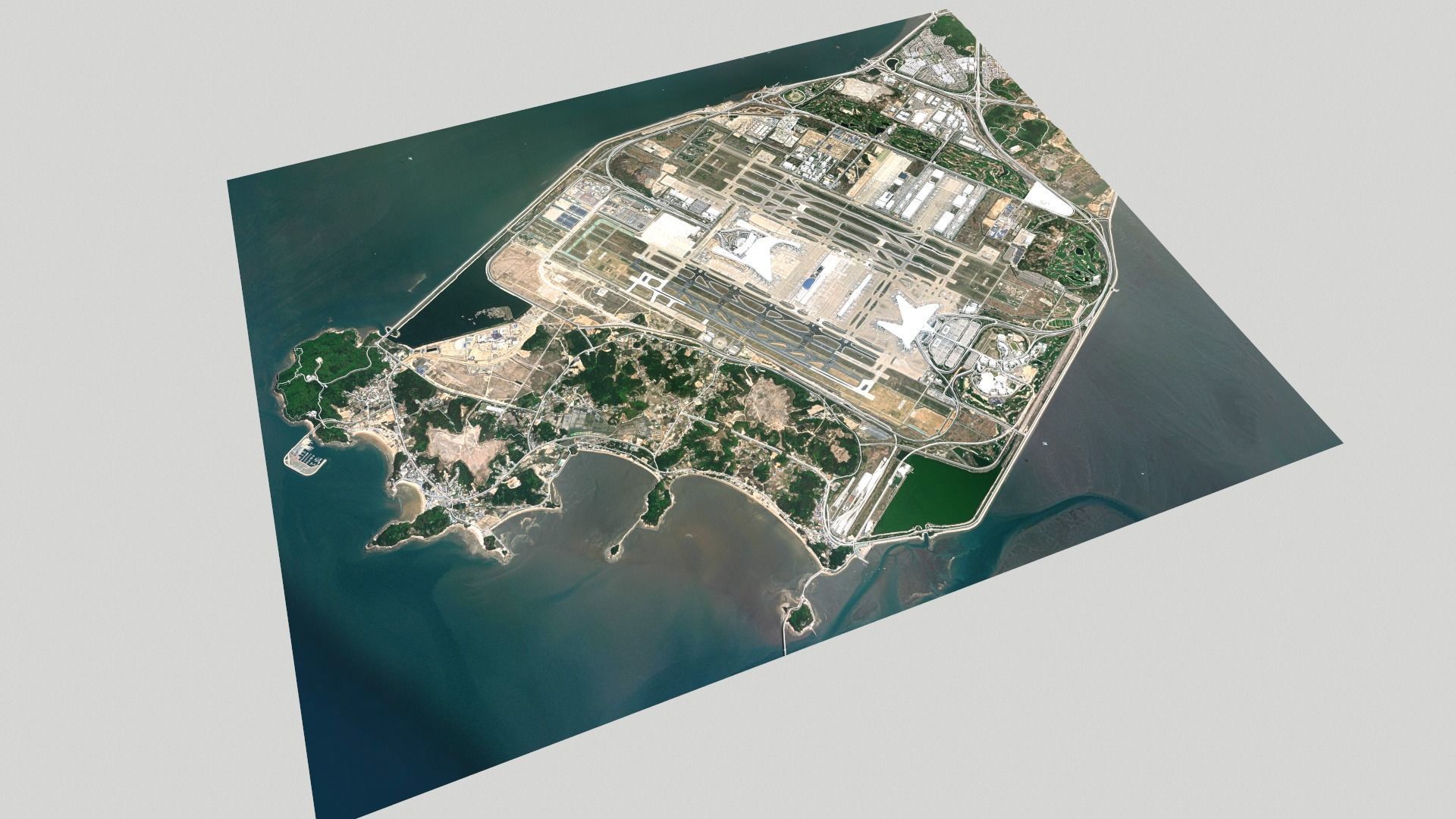 Incheon International Airport Seoul South Korea 3D model_8