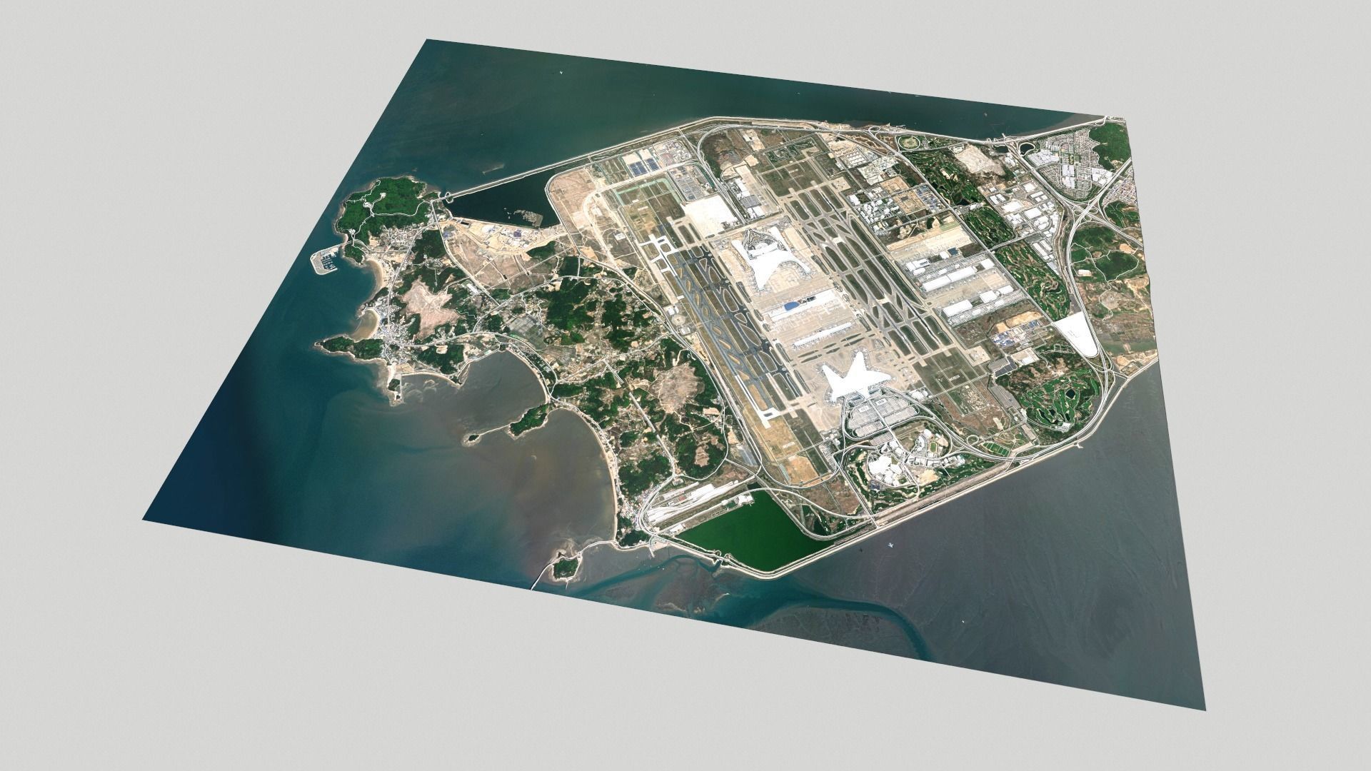 Incheon International Airport Seoul South Korea 3D model_7