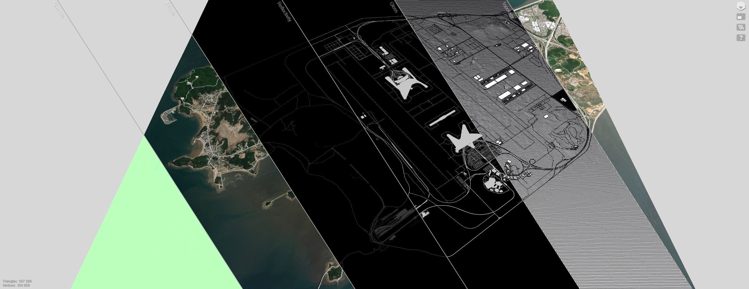 Incheon International Airport Seoul South Korea 3D model_13