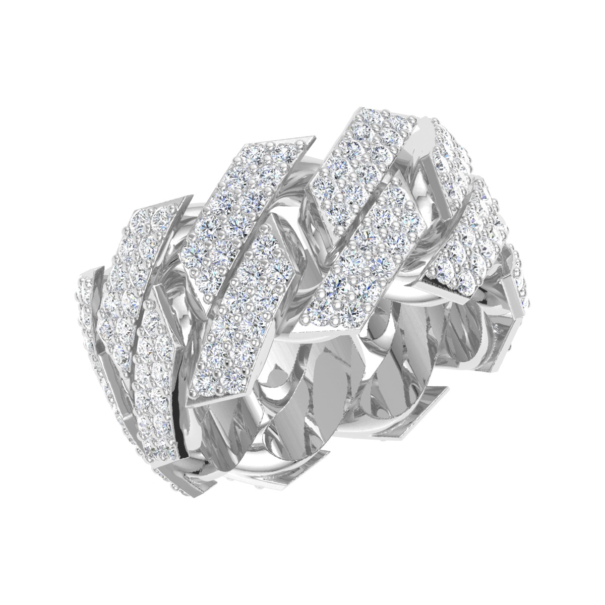 CUBAN RING 3D print model_1