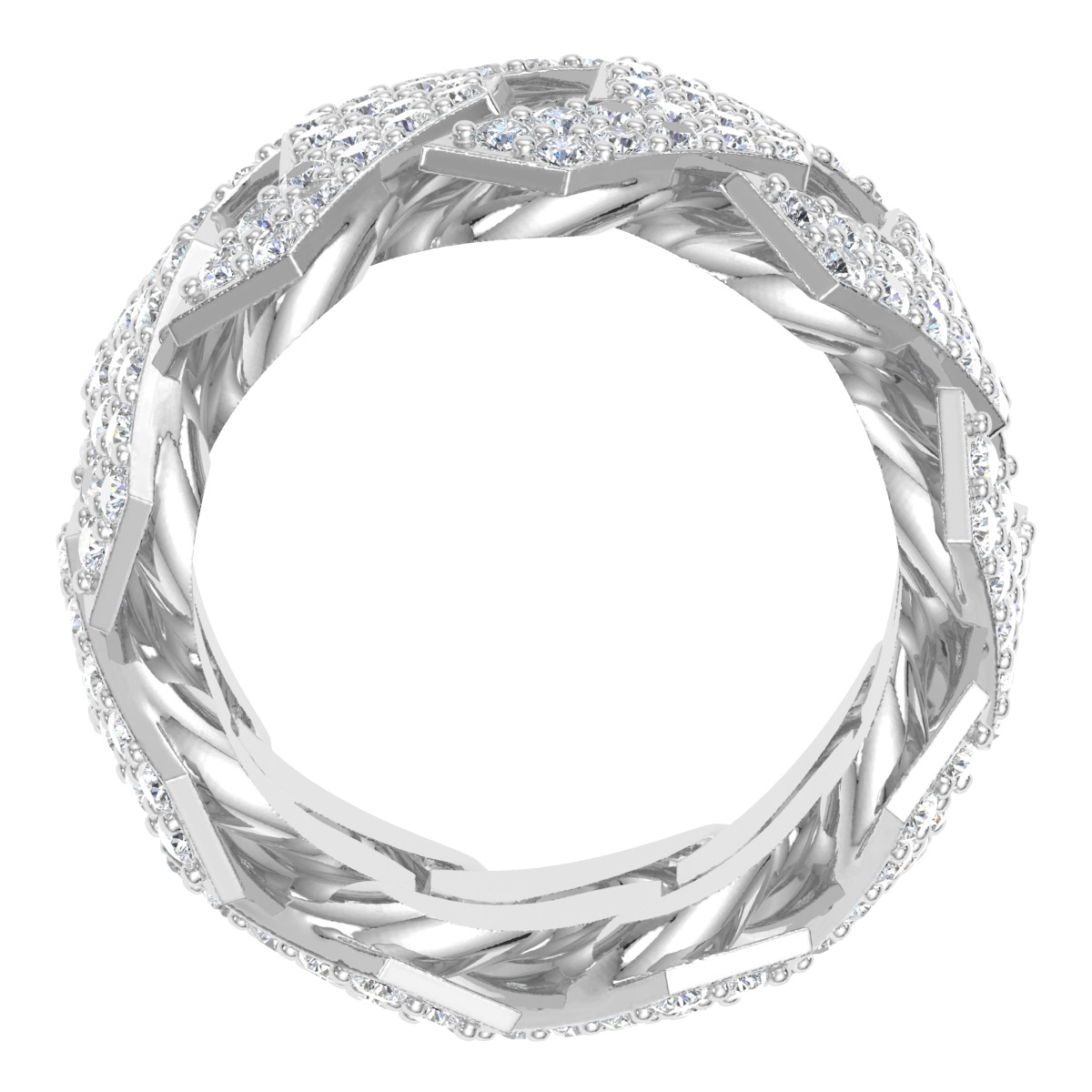 CUBAN RING 3D print model_3