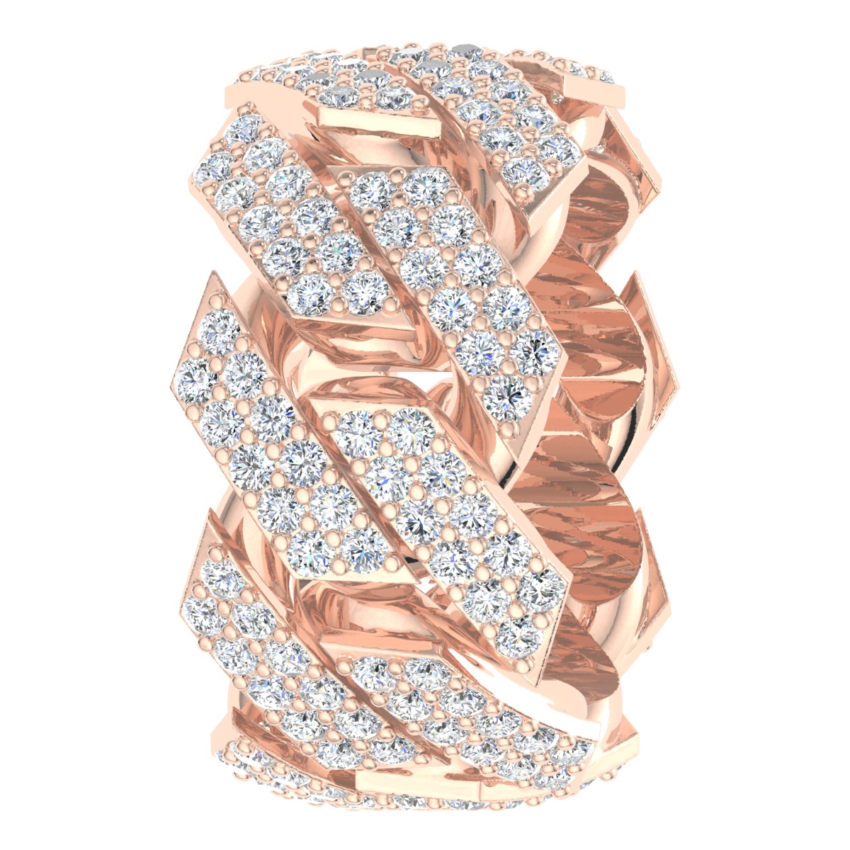 CUBAN RING 3D print model_9