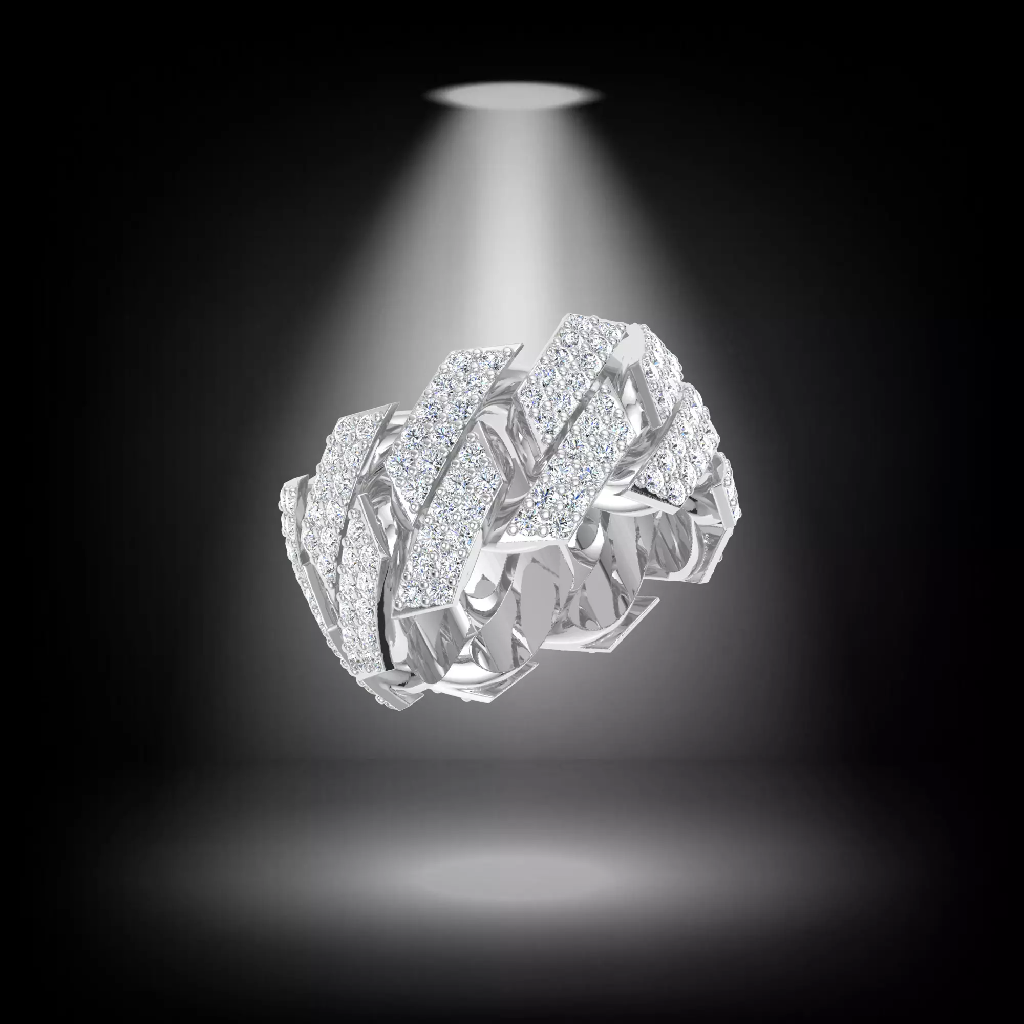 CUBAN RING 3D print model_0