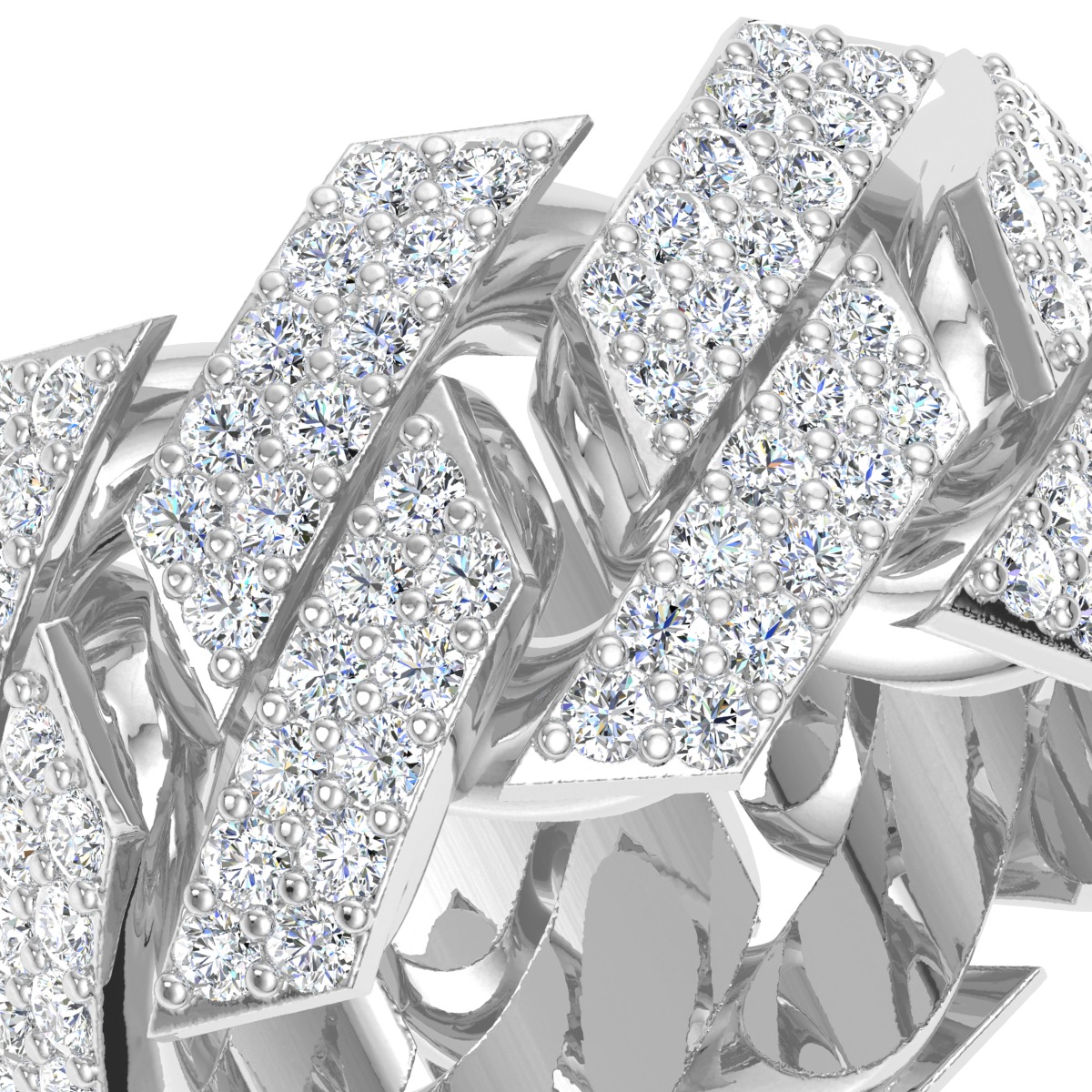 CUBAN RING 3D print model_2