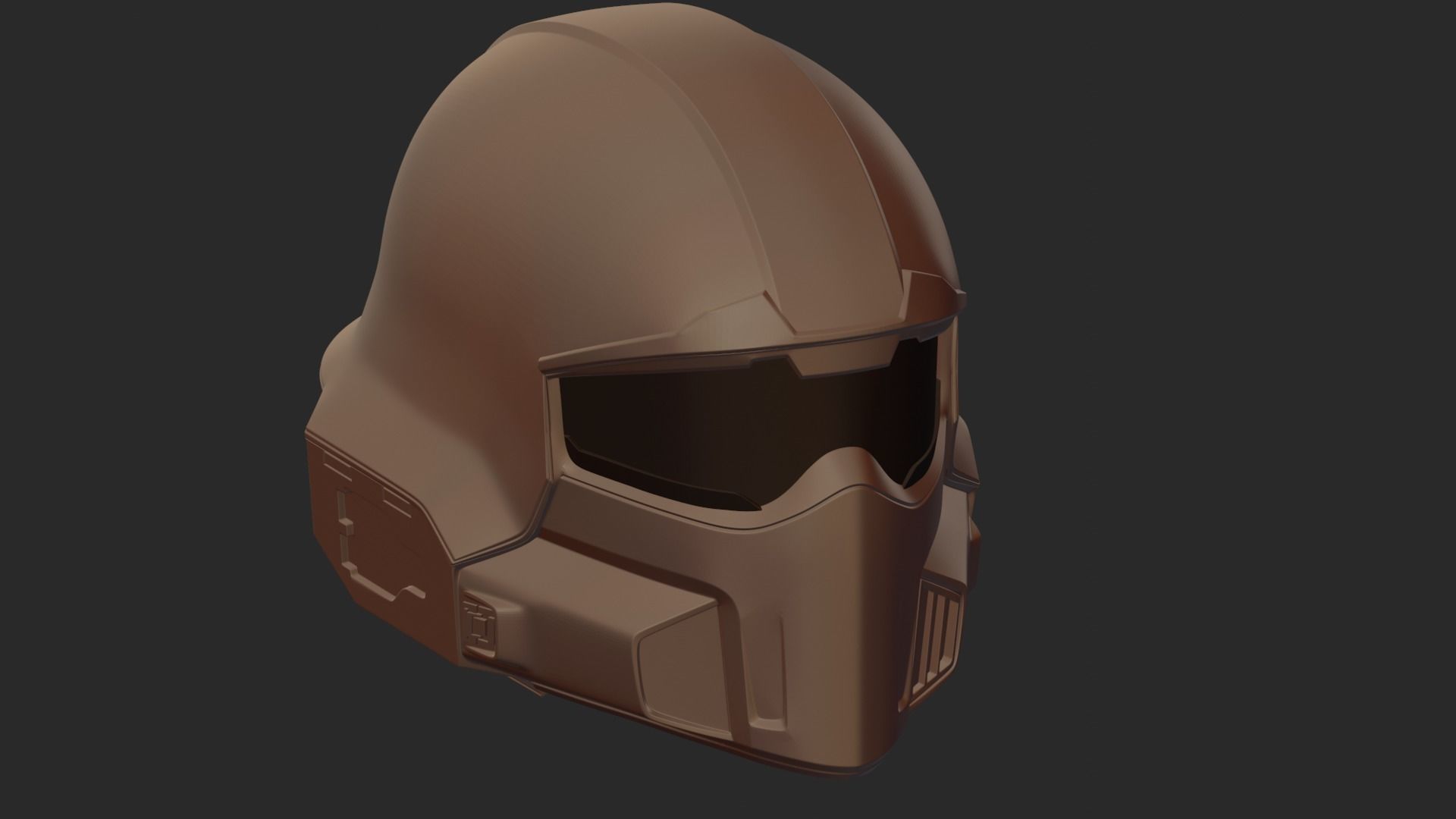 HELLDIVERS 2 HELMET STL Printable version 3D print model_2