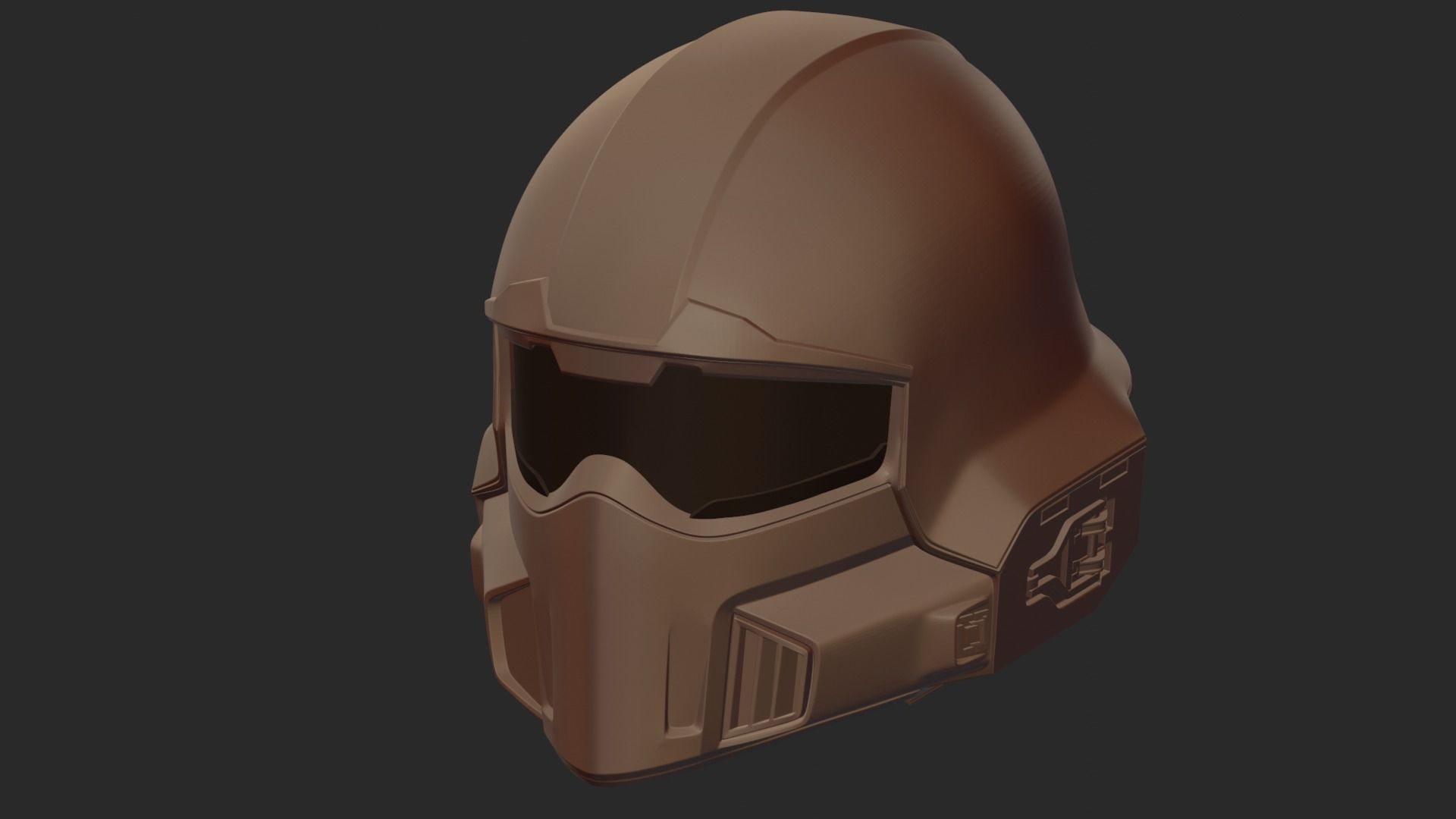 HELLDIVERS 2 HELMET STL Printable version 3D print model_1